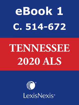 cover image of Tennessee Advance Legislative Service